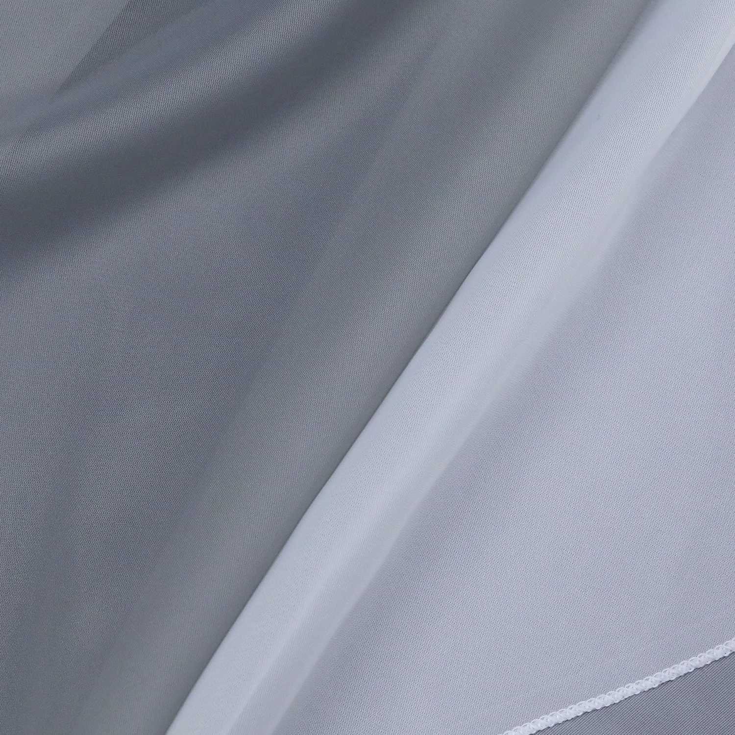 Cafe Curtain with Rod Pocket Voile with Tassel 1 Piece