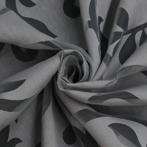 Curtain with Floral Pattern Light-Filtering Curtain Panel 1 Piece