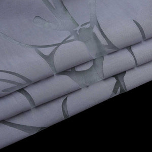 Curtain with Branch Pattern Light-Filtering Garden Style 1 Piece