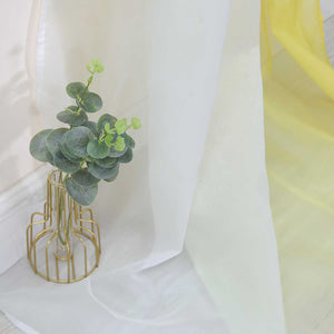 Decorative Curtain Panel with Gradient 1 Piece