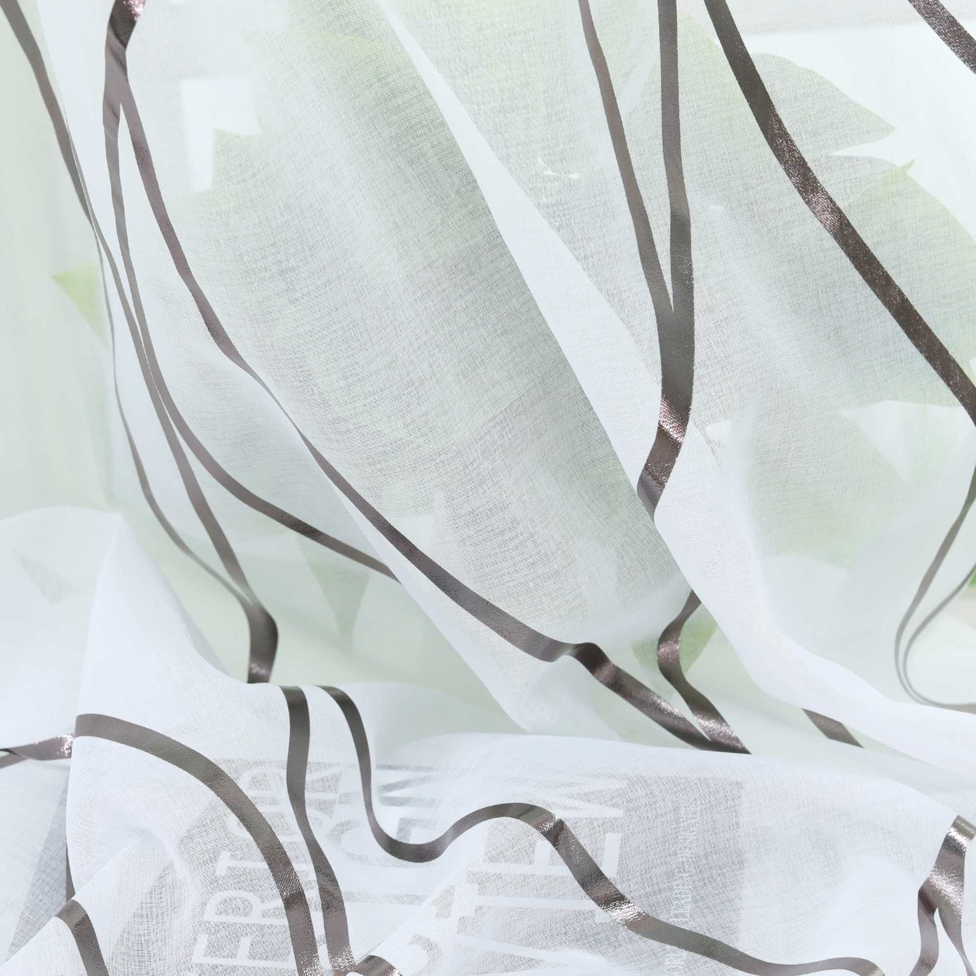 Grommet Curtain with Wave Pattern Light-Filtering