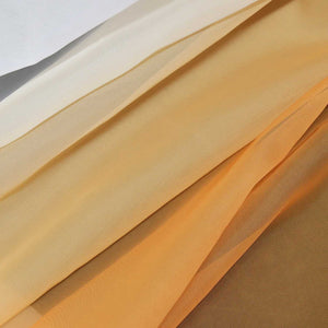 Decorative Curtain Panel with Gradient 1 Piece - orange, W x H 140 x 300cm