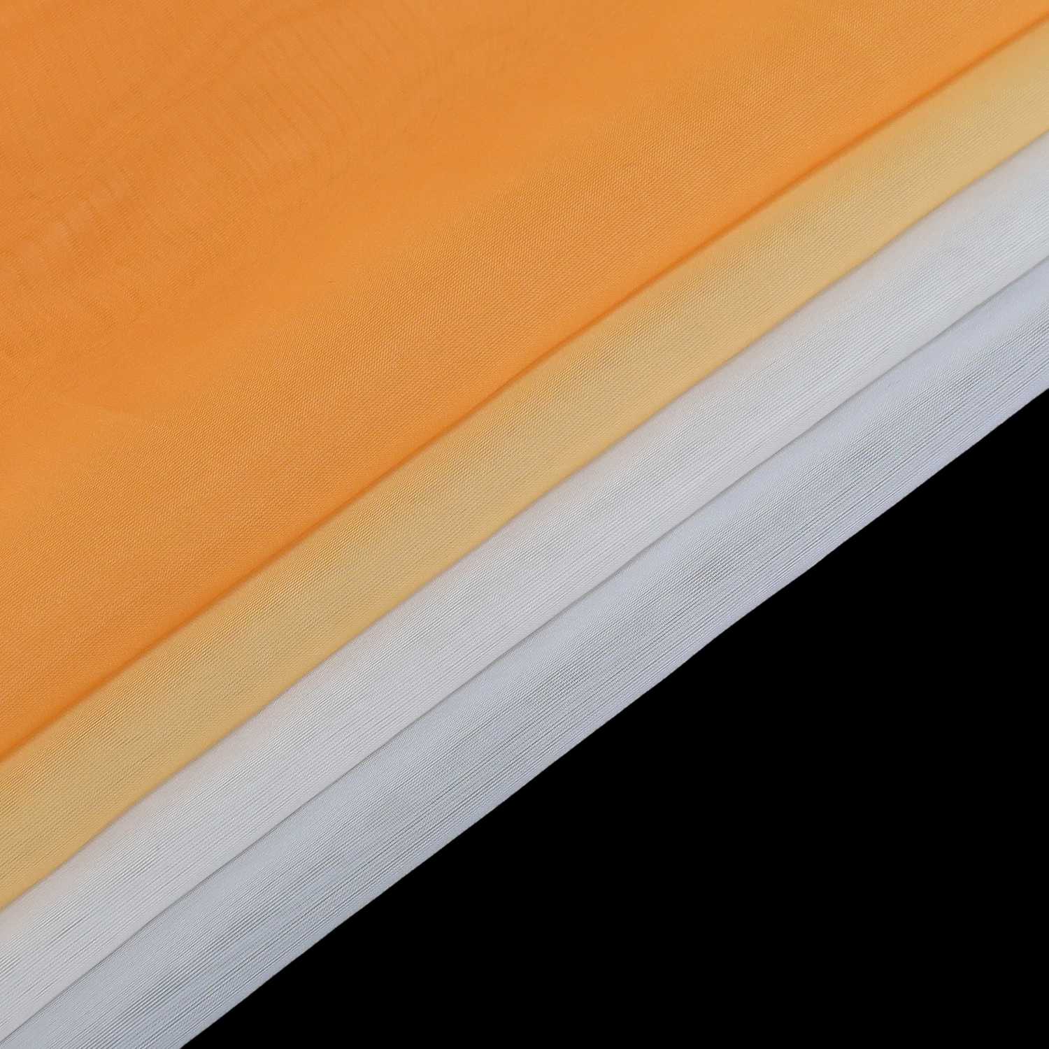 Decorative Curtain Panel with Gradient 1 Piece - orange, W x H 140 x 400cm