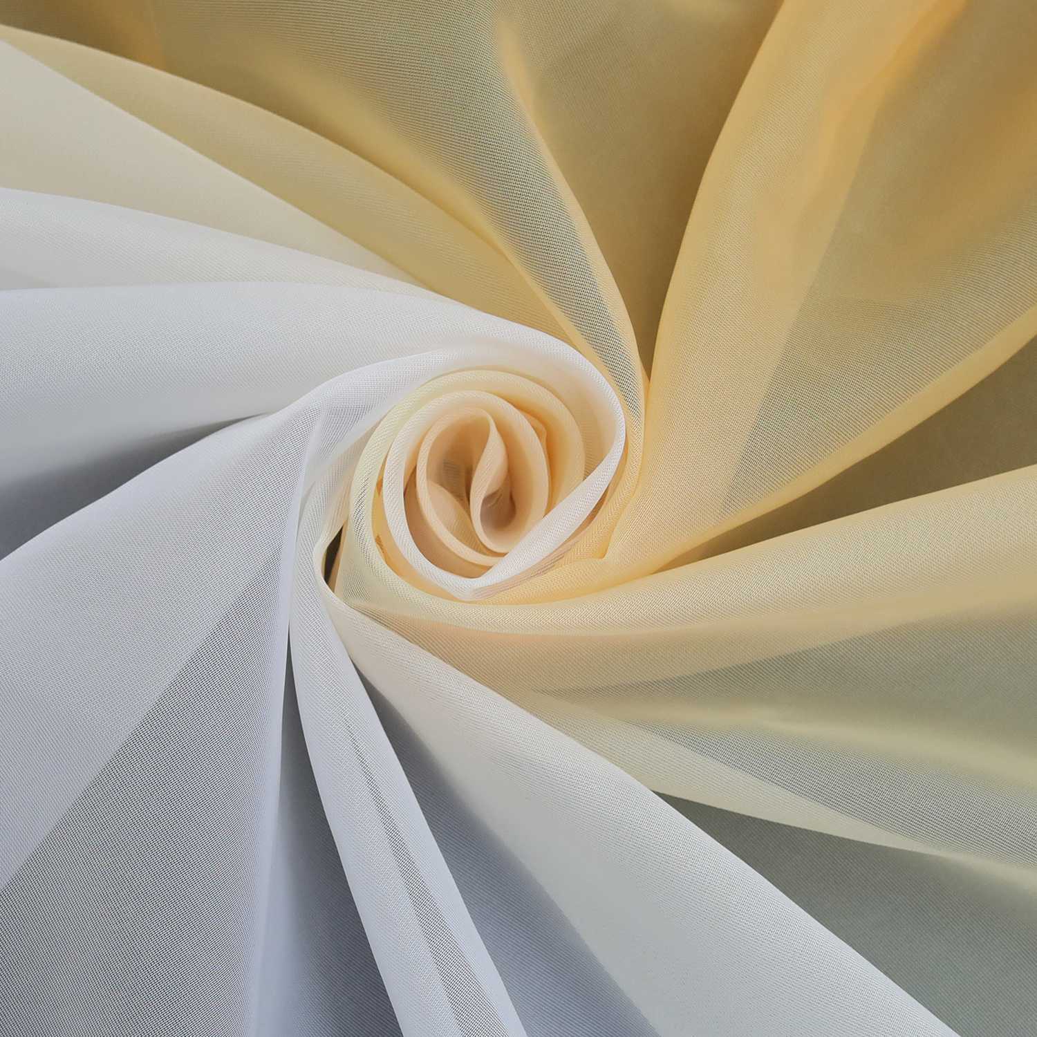 Decorative Curtain Panel with Gradient 1 Piece - orange, W x H 140 x 500cm