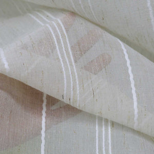 Roman Shade with U-Hooks Striped Pattern Solid Color 1 Piece