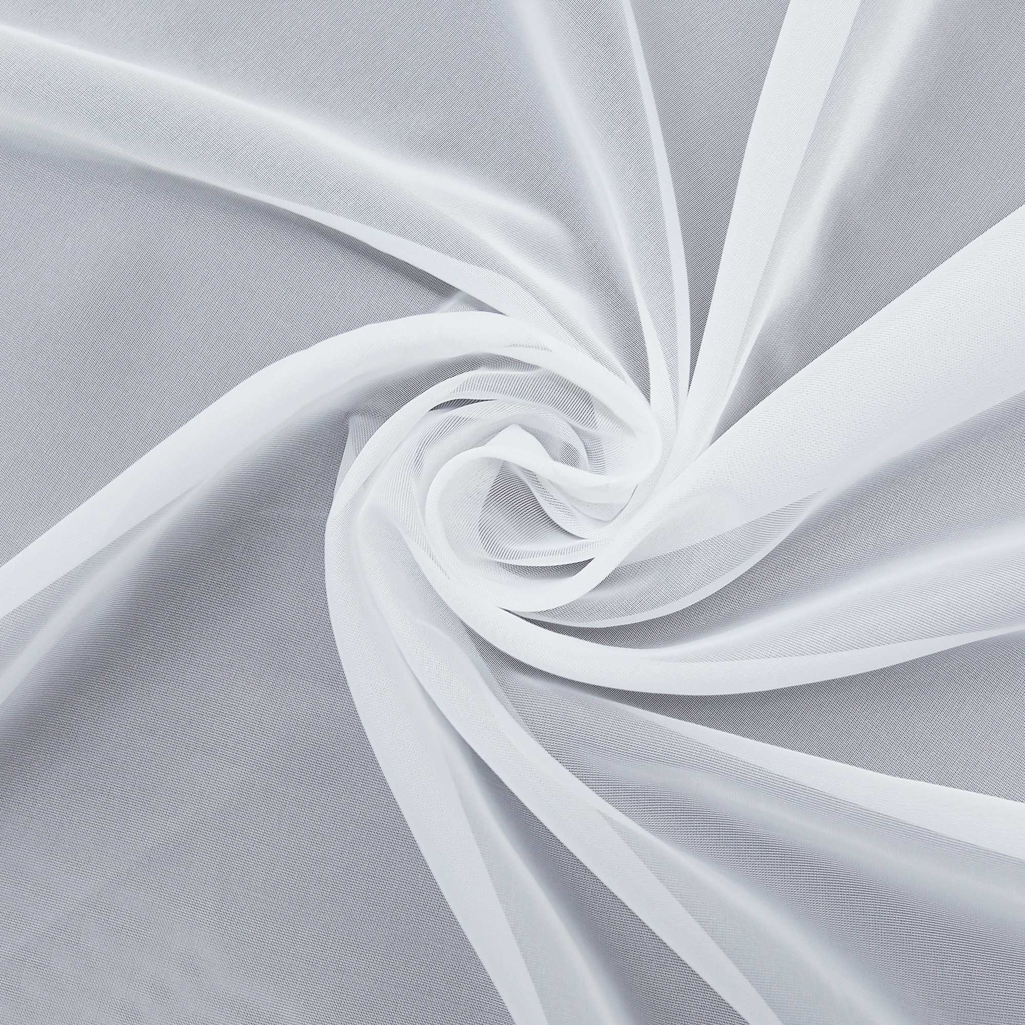 Multi-Functional Curtain Sheer Window Decor 1 Piece - White, W x H 600 x 120cm
