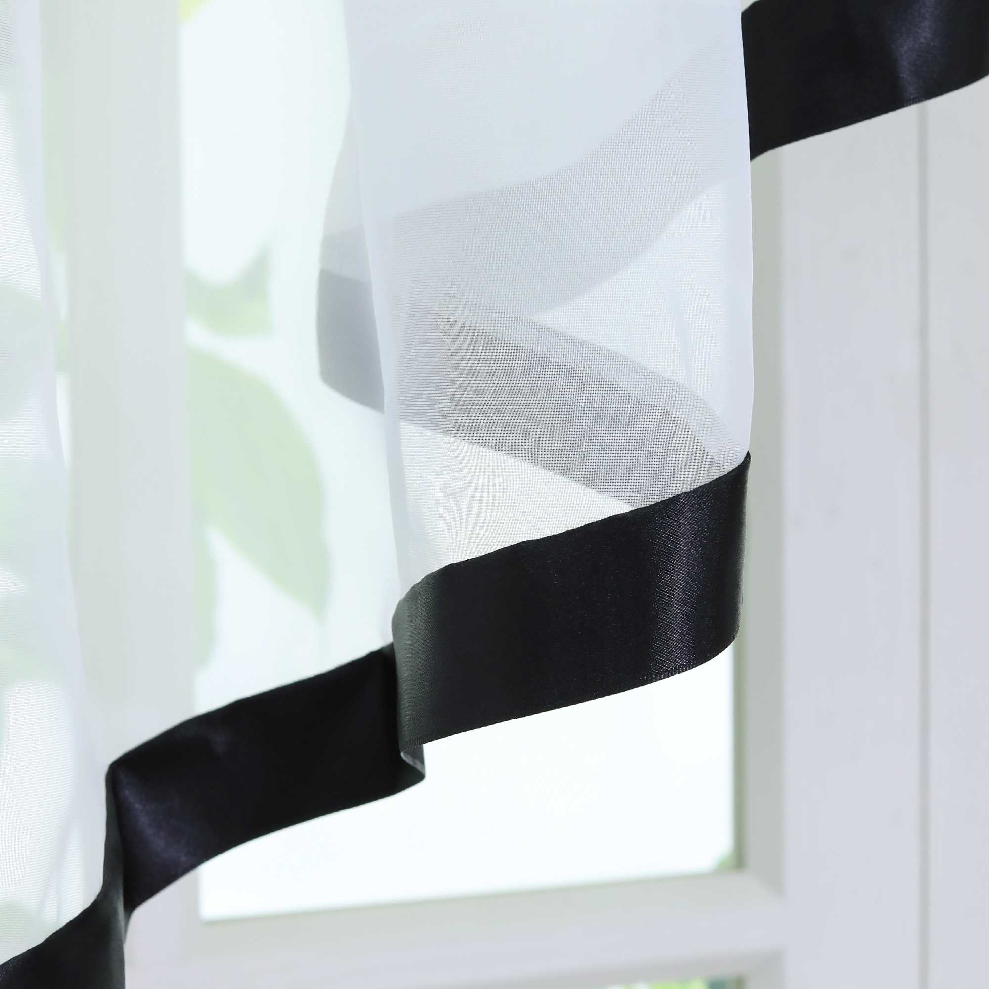 Cafe Curtain with Curtain Tape/ Window Decor Cross Design 1 Piece - Red, W x H 400 x 120cm