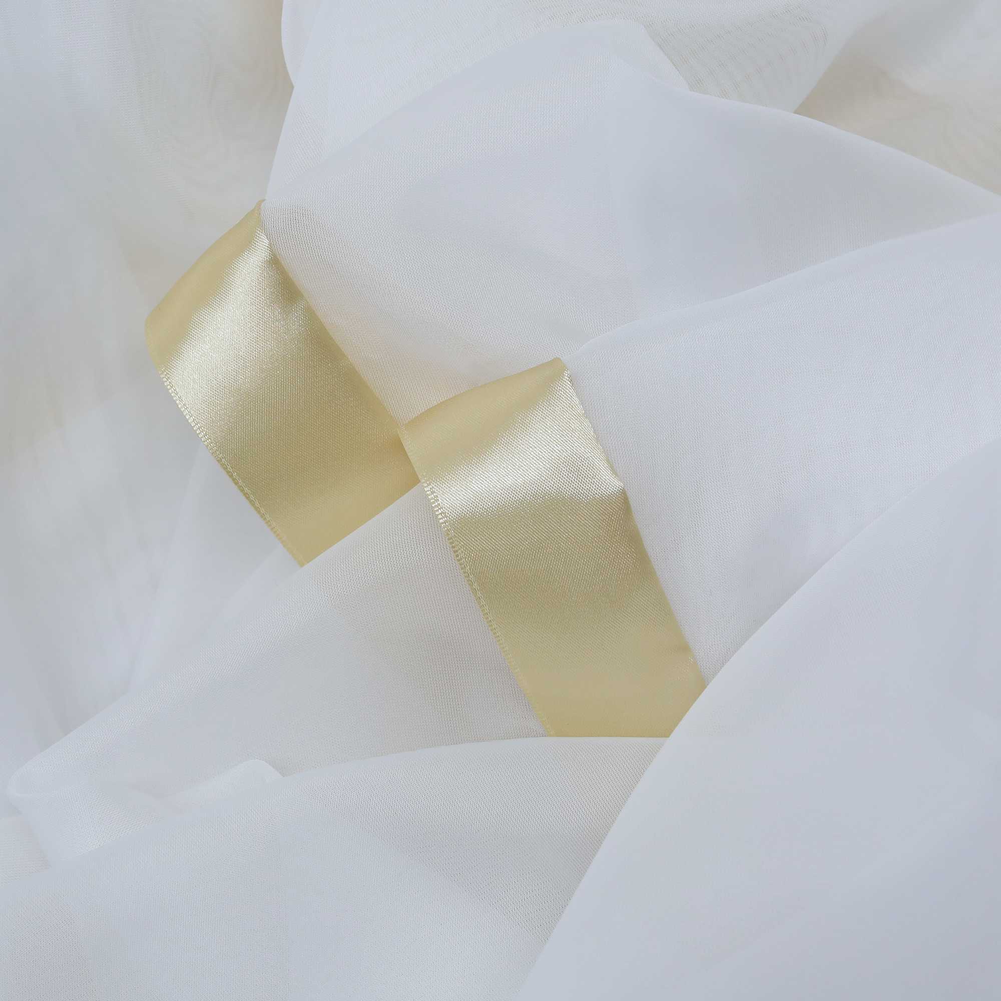 Cafe Curtain with Curtain Tape/ Window Decor Cross Design 1 Piece