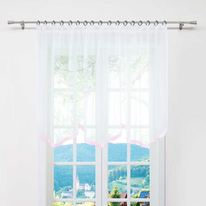 Multi-Functional Curtain Sheer Window Decor 1 Piece