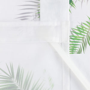 Curtain with Owl Pattern and Tab-Top Hanging 1 Piece