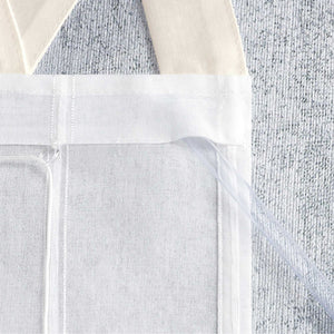 Delien Roman Shade with Tab-Top Hanging and Tassels