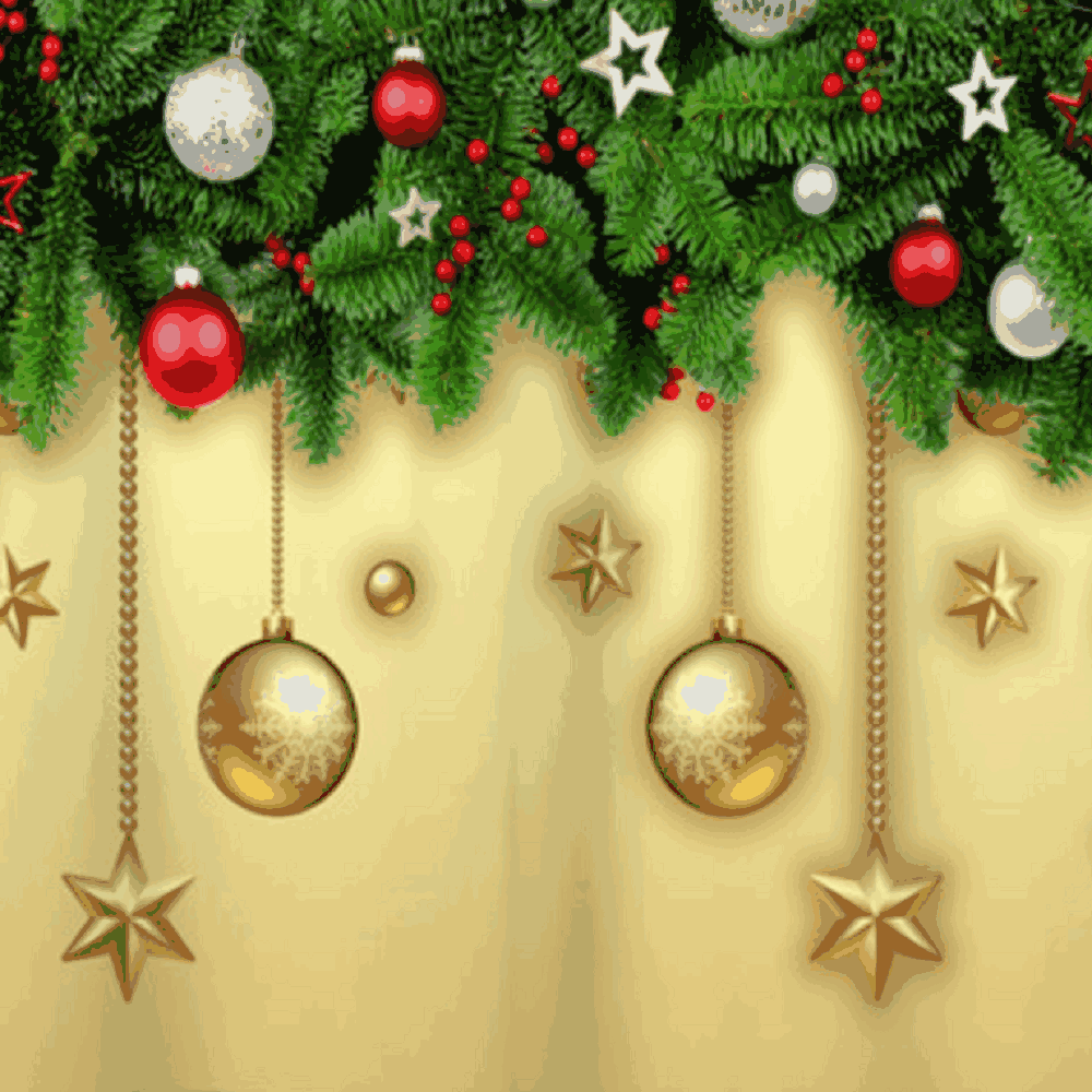 Cafe Curtain Christmas - Festive Valance - Burgundy, H x W 55 x 175cm