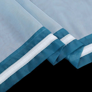 Two-Tone Cafe Curtain with Valances - Set of 2