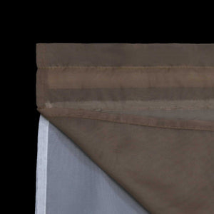 Two-Tone Cafe Curtain with Valances - Set of 2