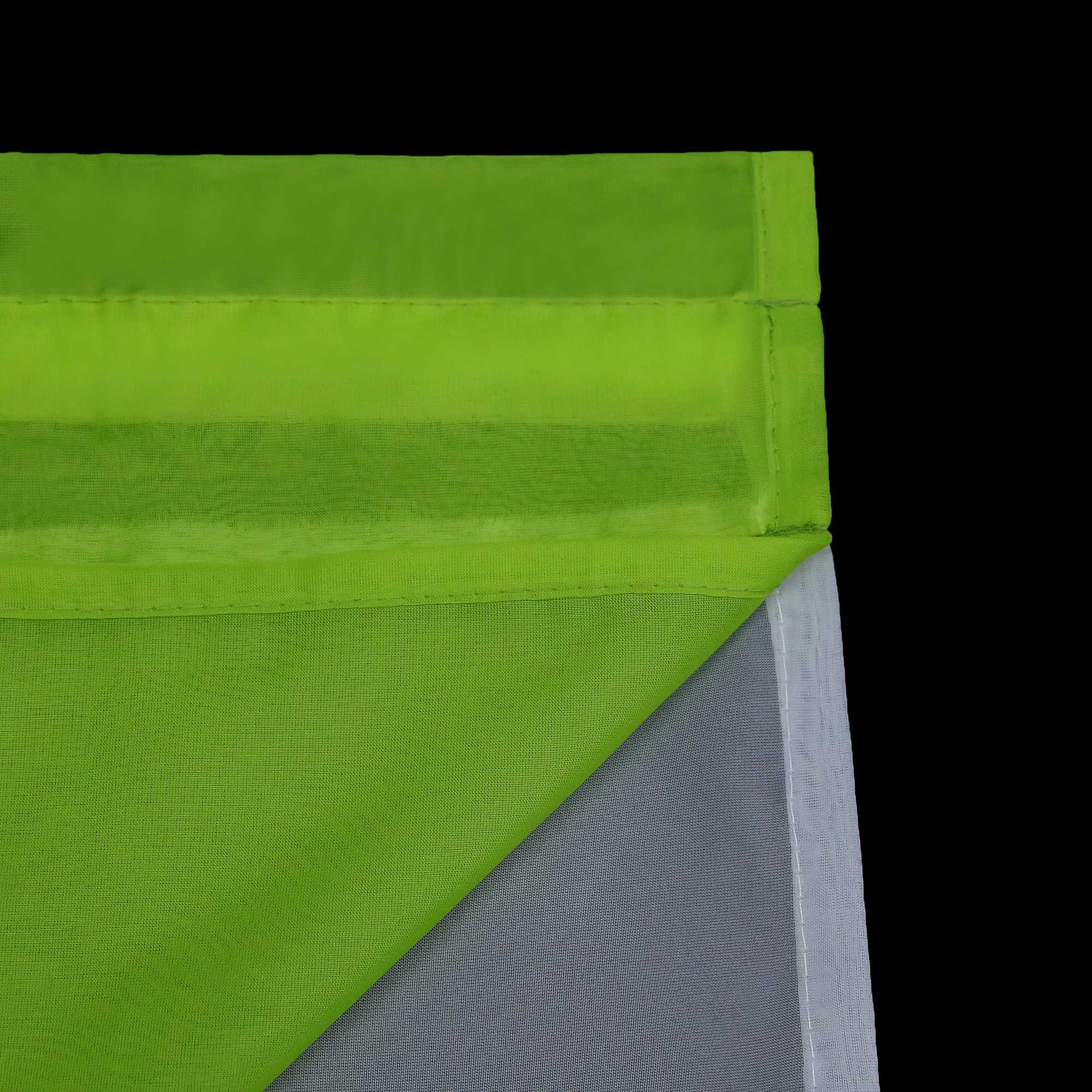 Two-Tone Cafe Curtain with Valances - Set of 2