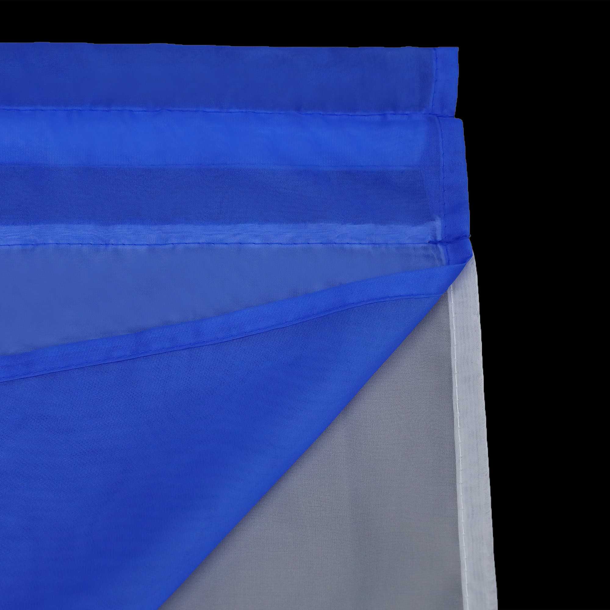 Two-Tone Cafe Curtain with Valances - Set of 2