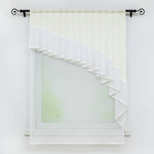 Romantic Curtain with Valance 2-in-1 Design