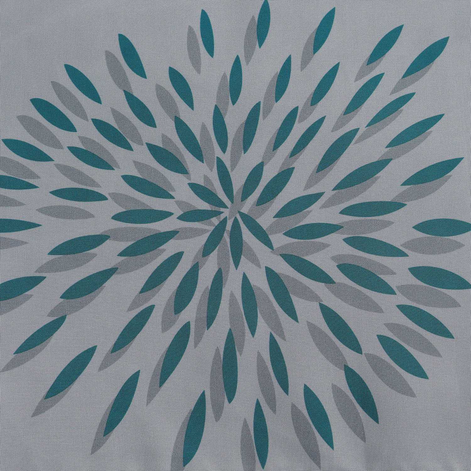 Cafe Curtain with Fireworks Motif - Festive Window Decor - Purple, H x W 60 x 140cm