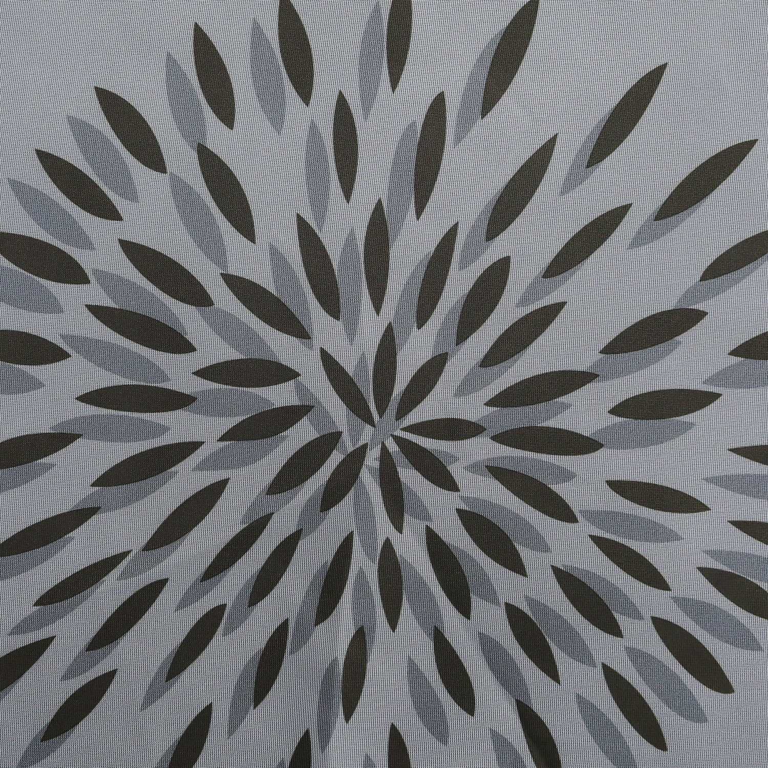 Cafe Curtain with Fireworks Motif - Festive Window Decor - Brown, H x W 60 x 140cm