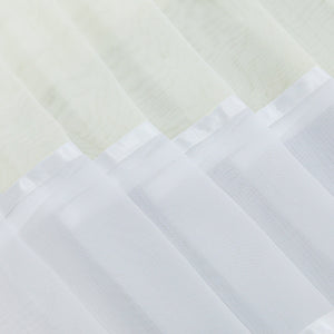 Romantic Curtain with Valance 2-in-1 Design